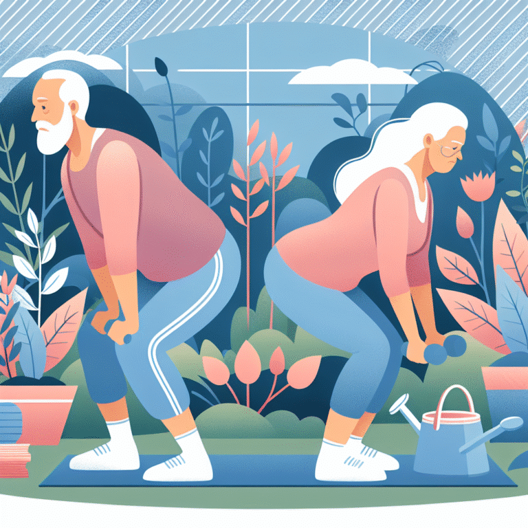 mobility routine for gardening seniors