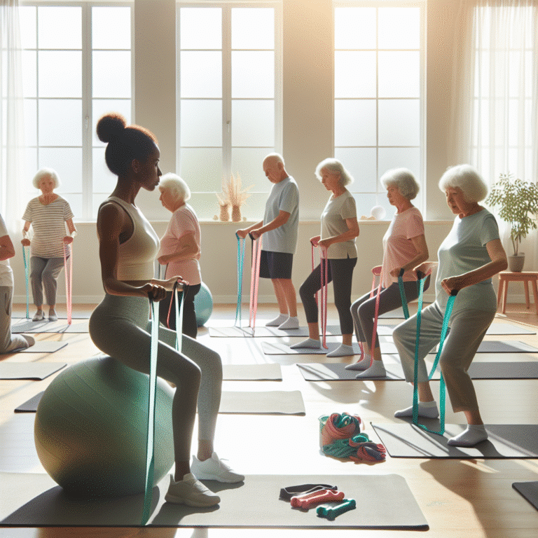 improving core strength for seniors without doing crunches