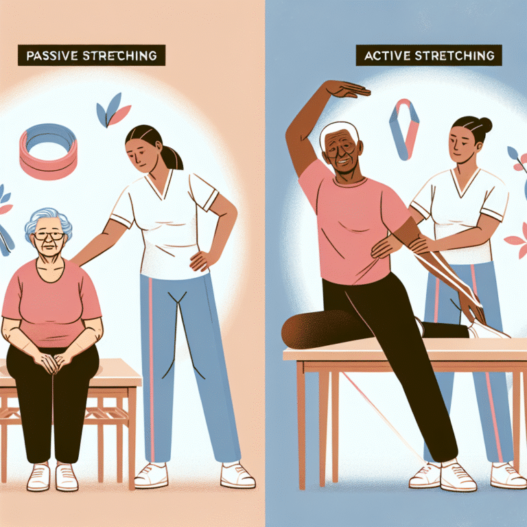 passive vs active stretching for older adults
