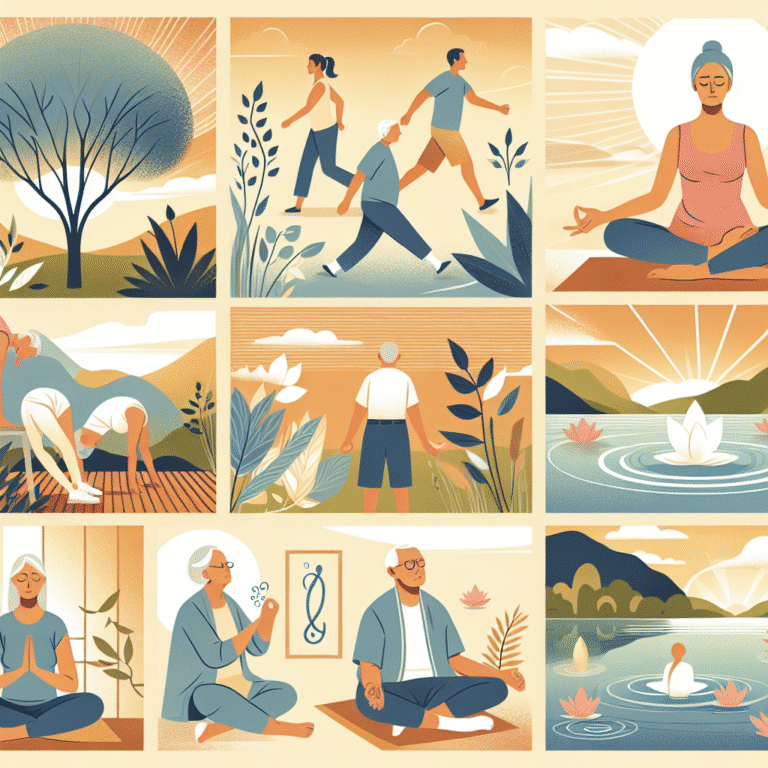 mindfulness exercises for seniors to reduce workout anxiety