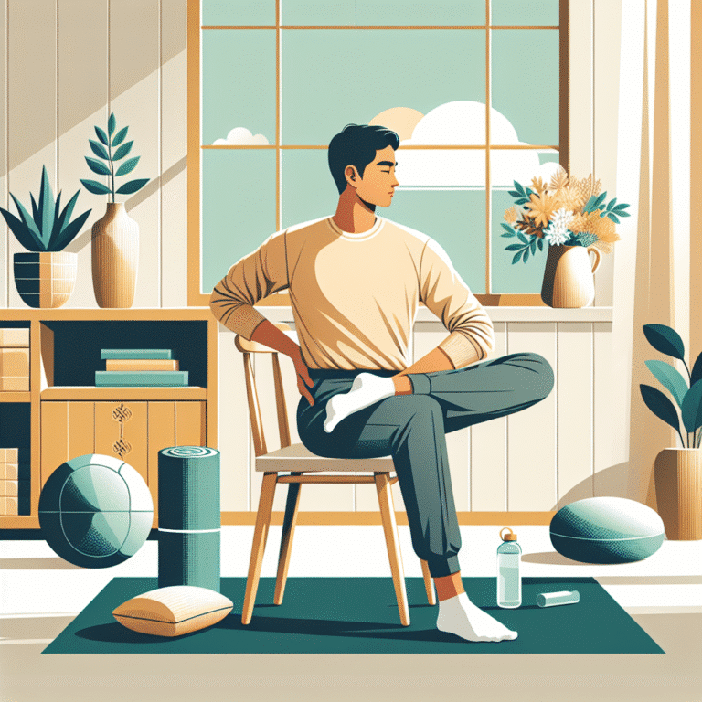 stretches for relieving sciatica while seated