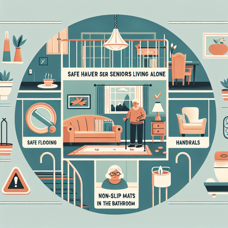 home safety checklist for seniors living alone fall hazards
