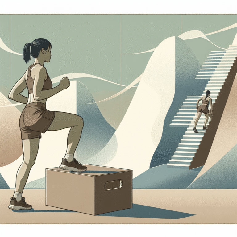 how to safely build quad strength for climbing stairs