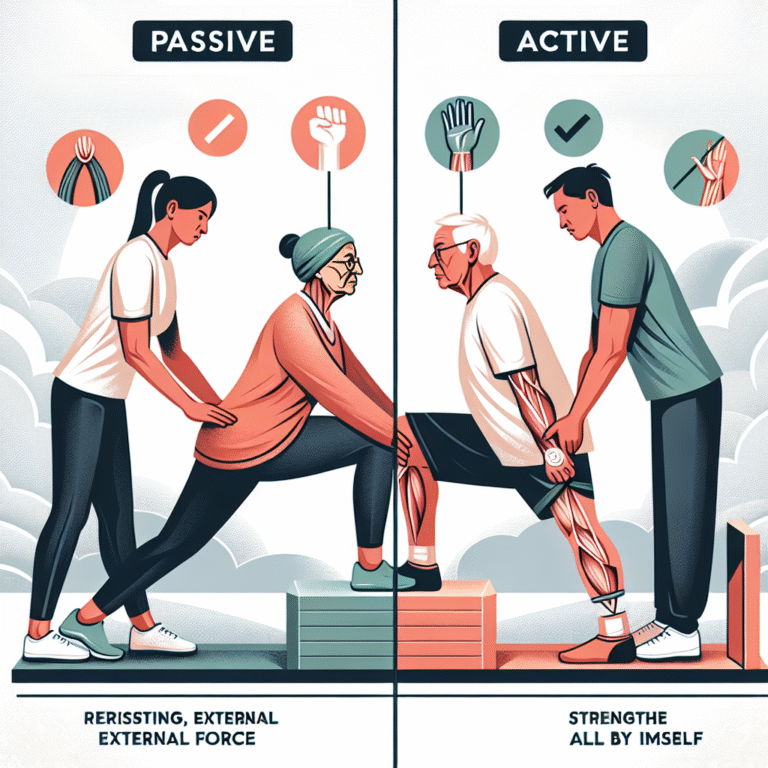 passive vs active stretching differences for older adults