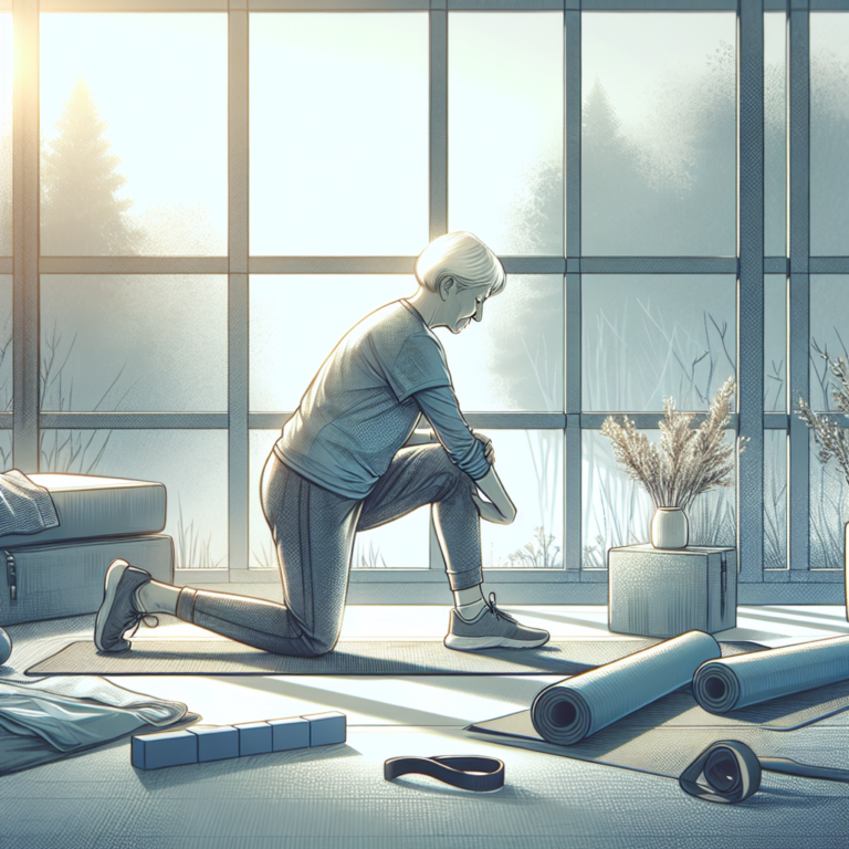 how to create a morning stretching routine for knee arthritis