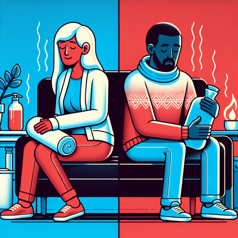 when should a senior use cold vs heat for joint stiffness