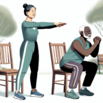 chair squats for stability and balance in seniors