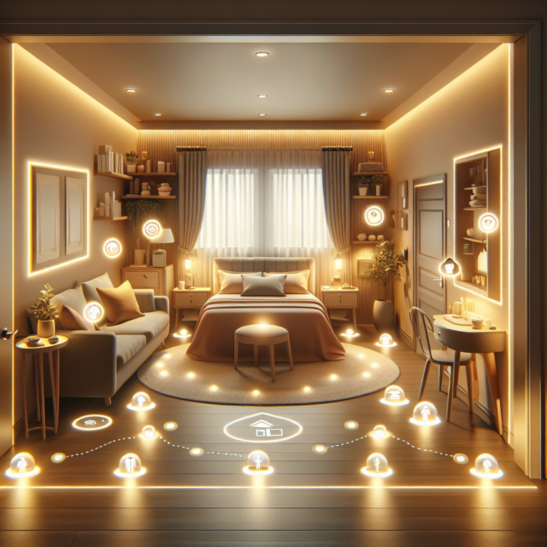 best lighting setup for nighttime fall prevention in seniors